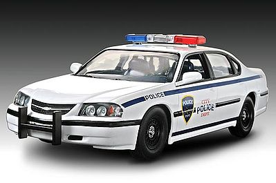 2005 Impala Police Car -- Snap Tite Plastic Model Vehicle Kit -- 1/25 Scale -- #851928