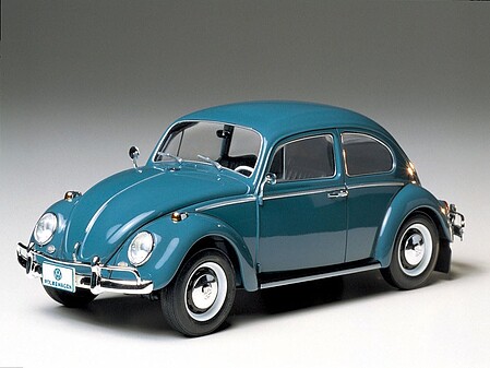 1966 Volkswagen Beetle VW BUG -- Plastic Model Car Kit -- 1/24 Scale -- #24136