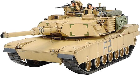 M1A2 Abrams 120mm Gun Tank -- Plastic Model Military Vehicle Kit -- 1/35 Scale -- #35269