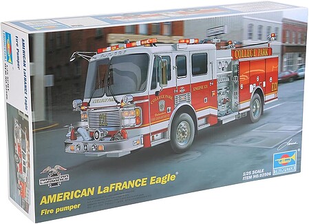 '02 American LaFrance Eagle Fire Pumper -- Plastic Model FIretruck Kit -- 1/25 Scale -- #02506